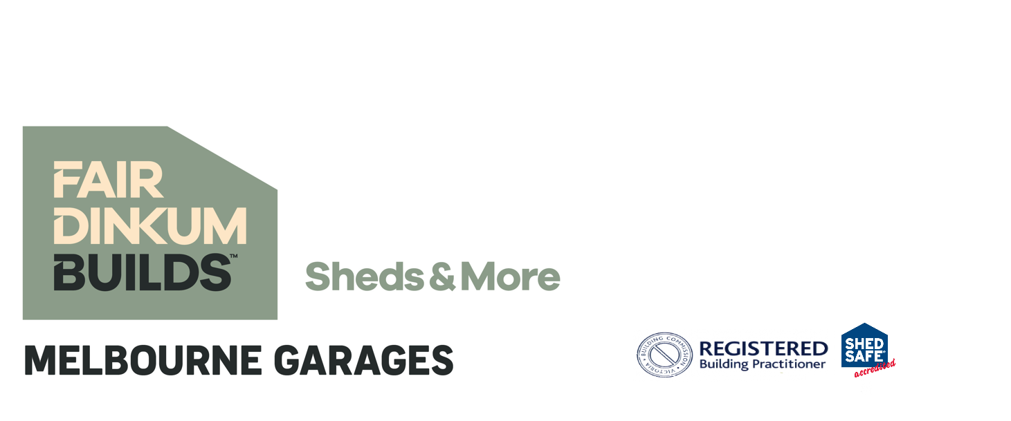 melbourne garages fair dinkum builds logo